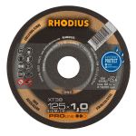 Δίσκοι κοπής RHODIUS XT38 Φ115x1.0 inox